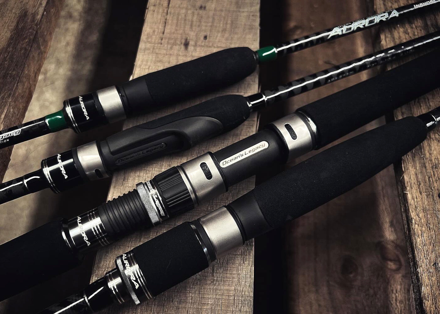 Aurora Series – Flats, Inshore, Surf, Surf Light, Ledge Spec