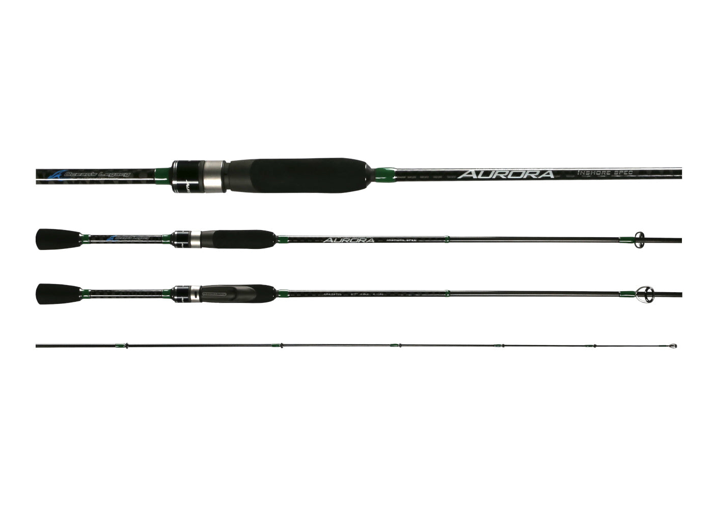 Aurora Series – Flats, Inshore, Surf, Surf Light, Ledge Spec