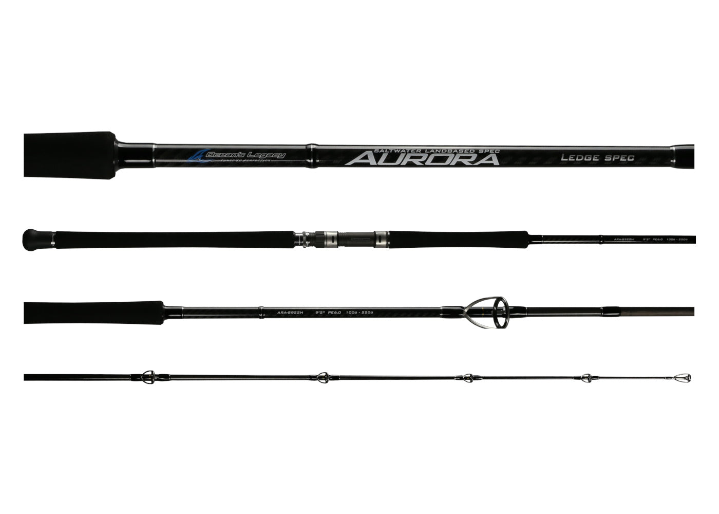 Aurora Series – Flats, Inshore, Surf, Surf Light, Ledge Spec