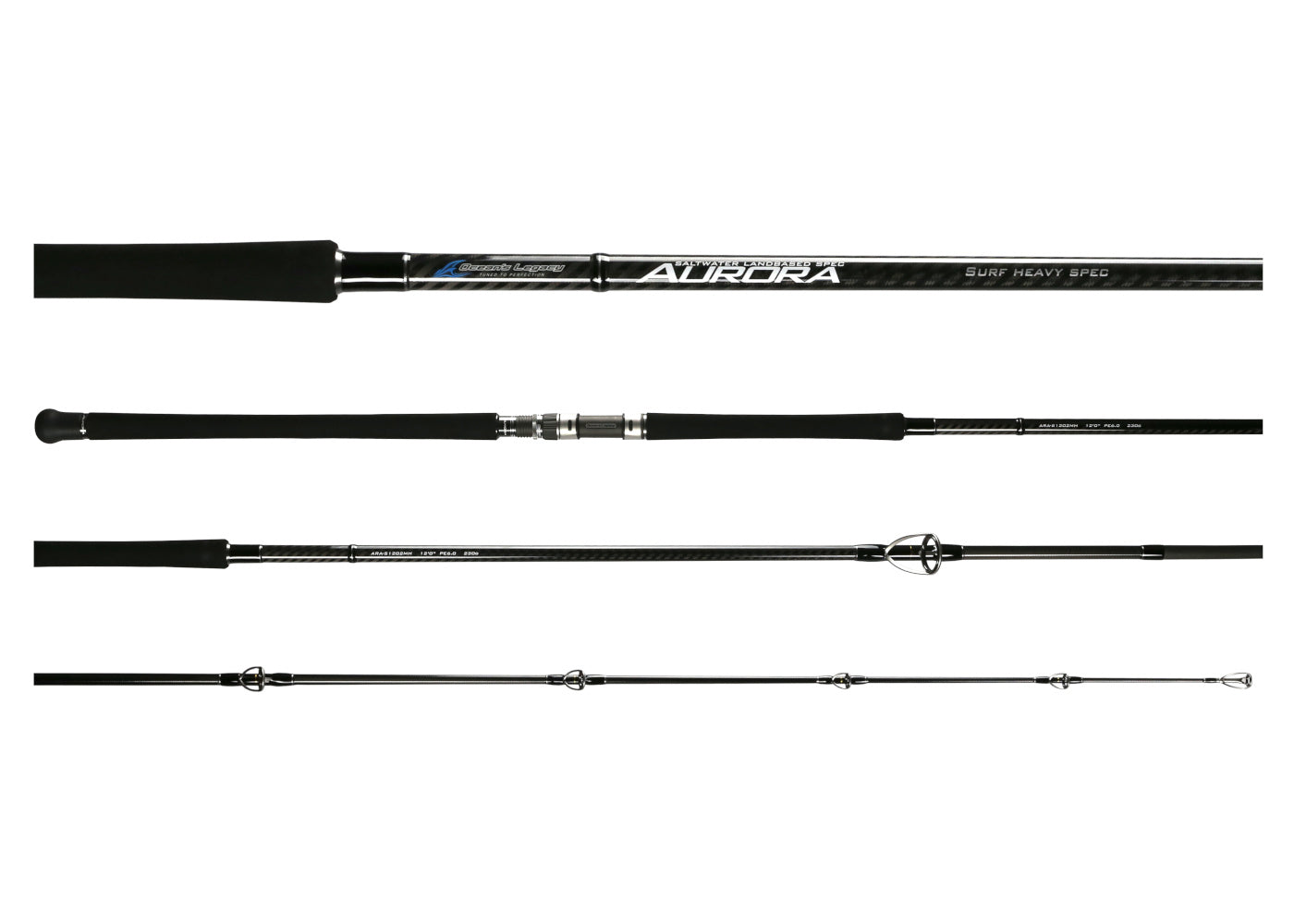 Aurora Series – Flats, Inshore, Surf, Surf Light, Ledge Spec