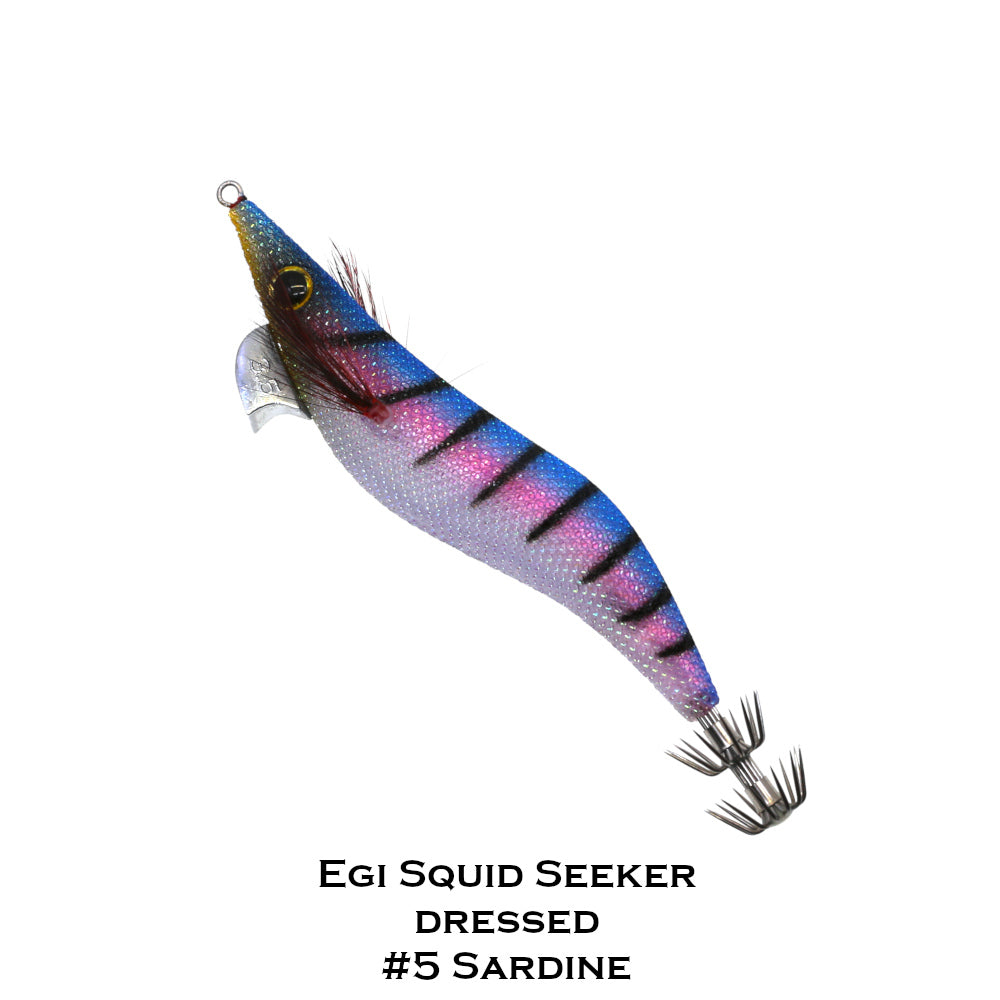 EGI Seeker Dressed Squid Jigs