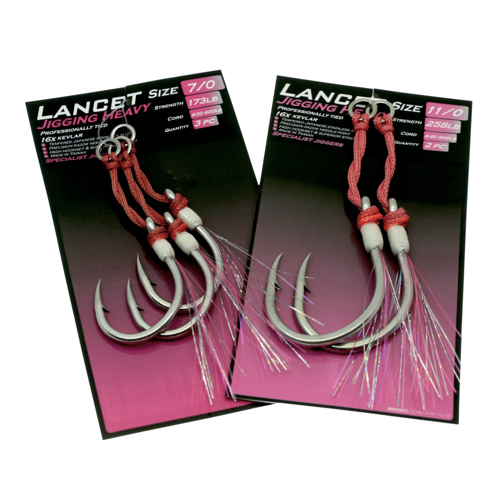 Lancet - Jigging Heavy Assist - Kevlar Needle Point