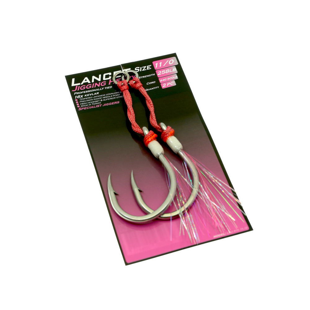 Lancet - Jigging Heavy Assist - Kevlar Needle Point