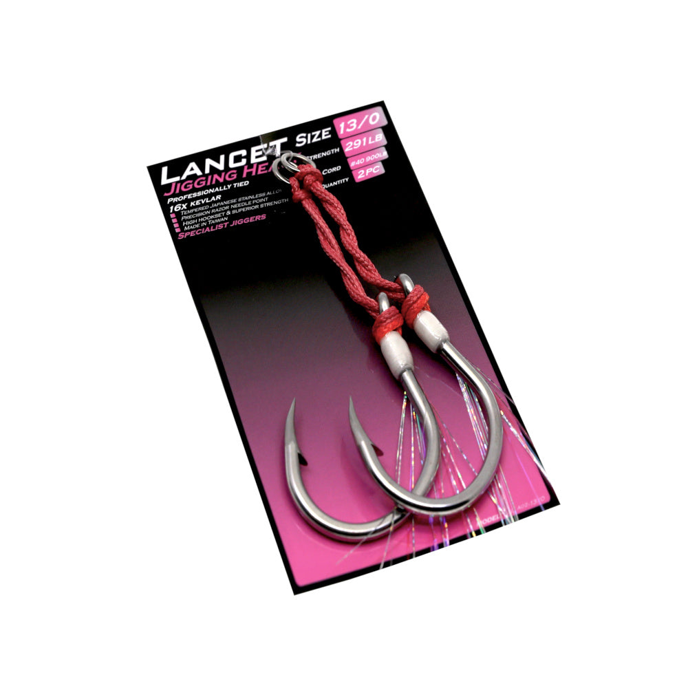Lancet - Jigging Heavy Assist - Kevlar Needle Point