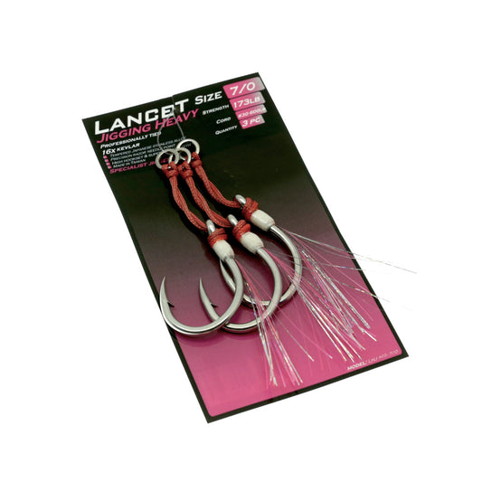 Lancet - Jigging Heavy Assist - Kevlar Needle Point