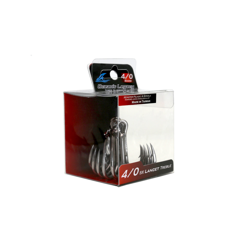 Lancet 5X Treble Hooks