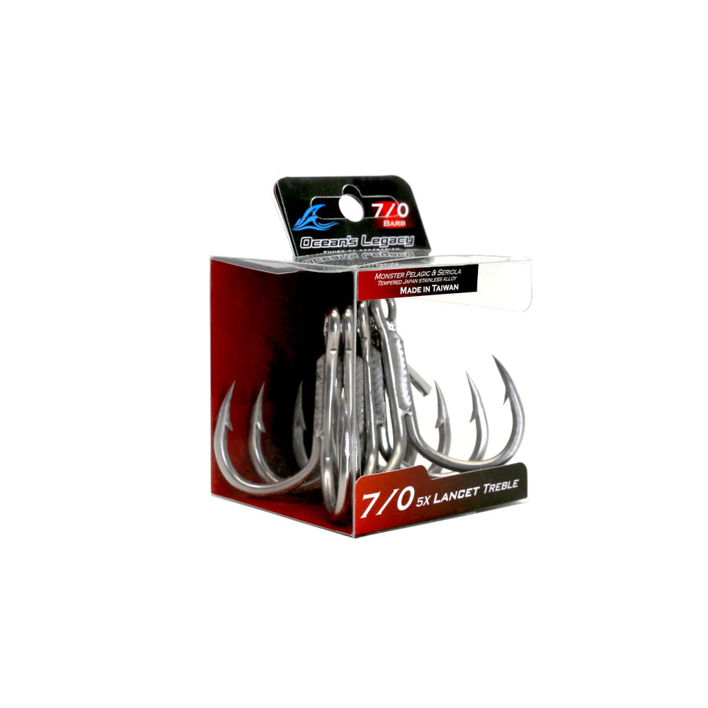 Lancet 5X Treble Hooks