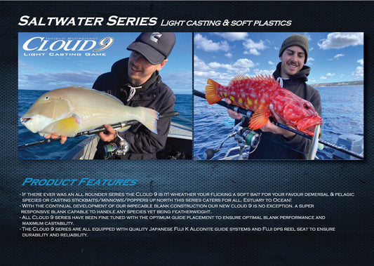 Cloud 9 - Soft Bait & Light Casting