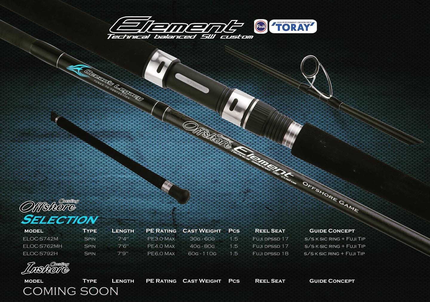 Inshore Element - Inshore Casting