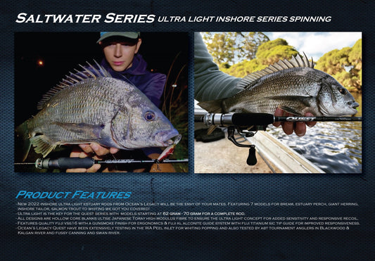 Quest - Inshore Ultra Finesse Rods