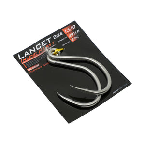 Lancet Hooks - Inline Heavy Barbed
